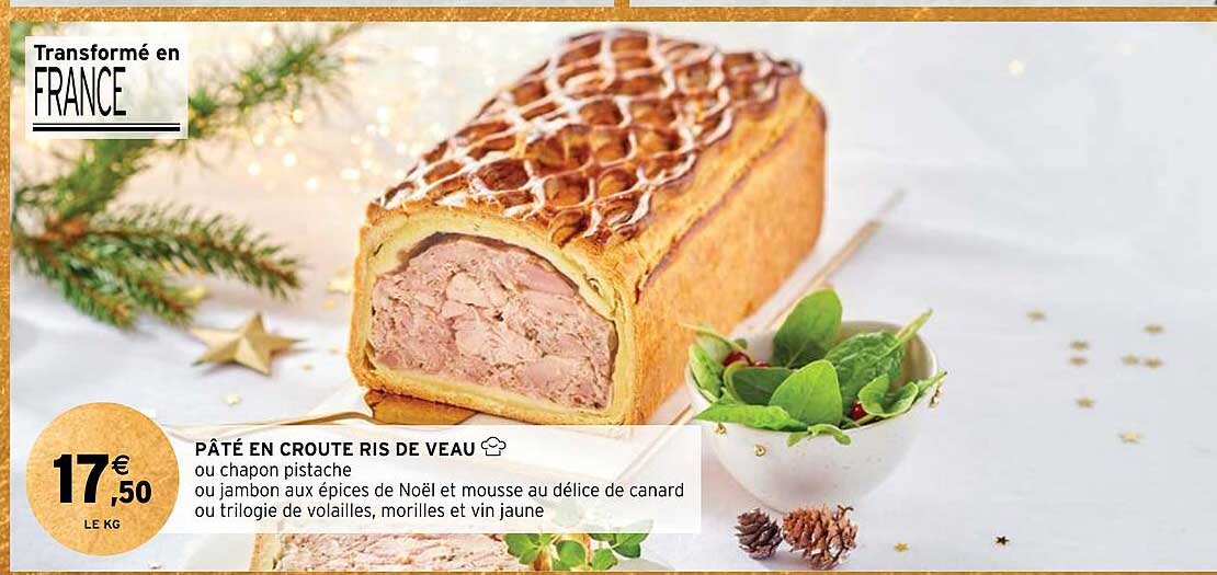 pate en croute ris de veau