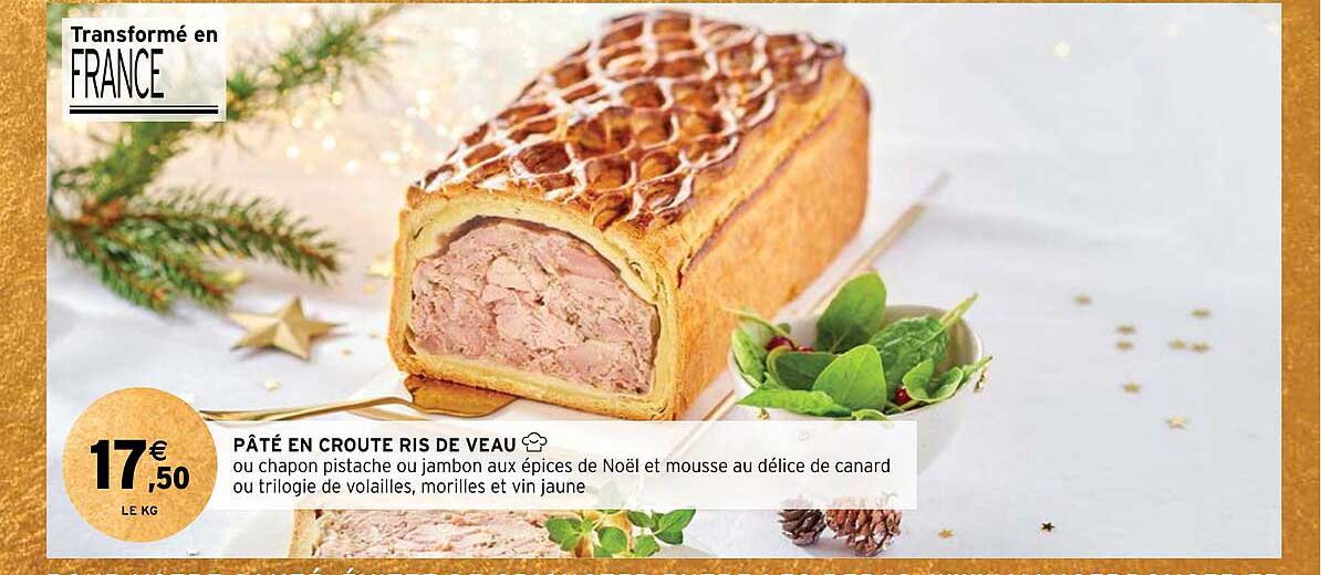 pâté en croûte ris de veau