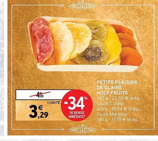 petits plaisirs de claire holy fruits