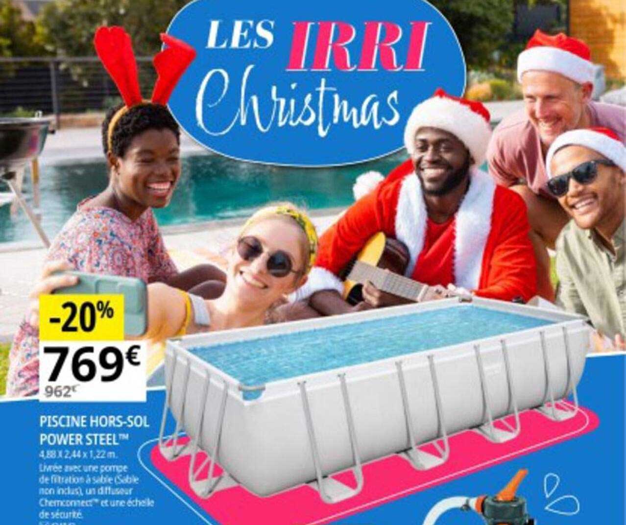 piscine hors-sol power steel