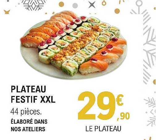 plateau festif xxl