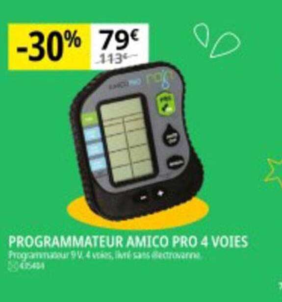 programmateur amico pro 4 voies