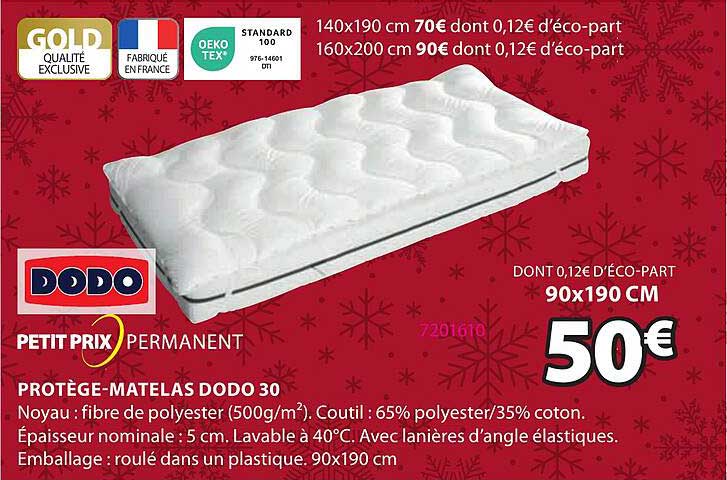 protège-matelas dodo 30