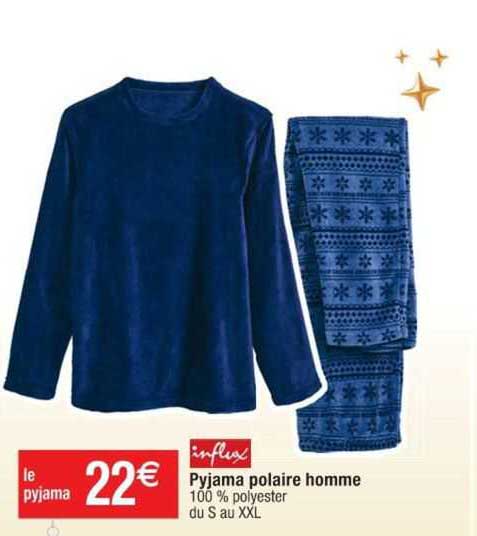 Pyjama Polaire Homme Influx