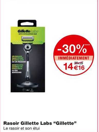 rasoir gillette labs "gillette"