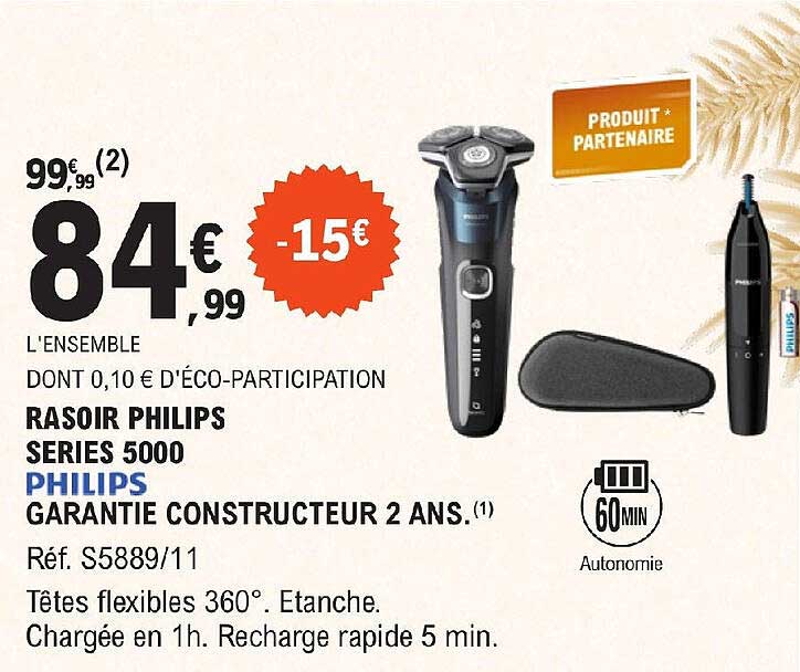 rasoir philips series 5000