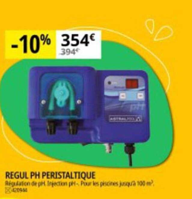 regul ph peristaltique