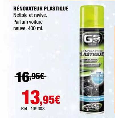rénovateur plastique