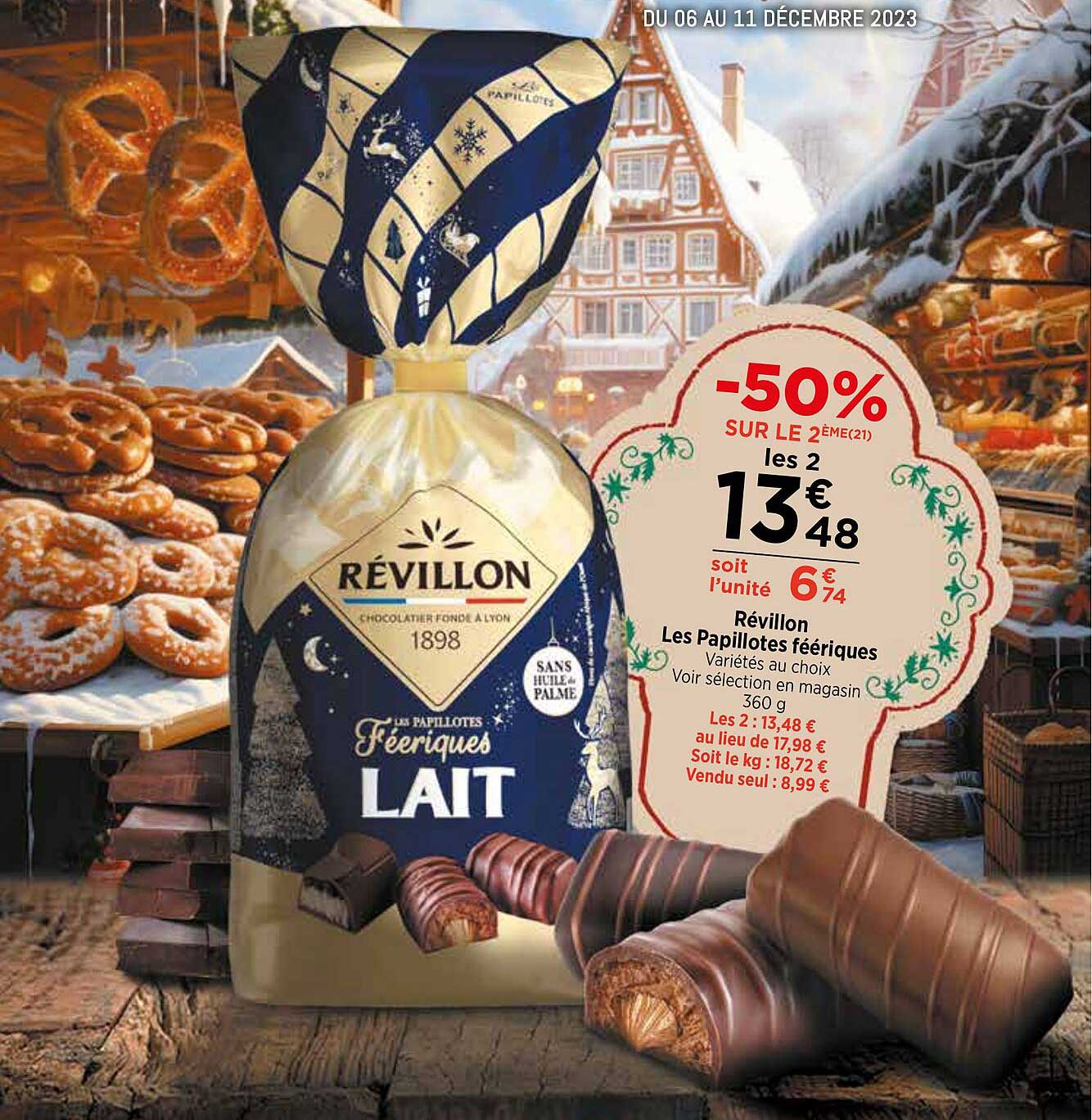 révillon les papillotes féériques