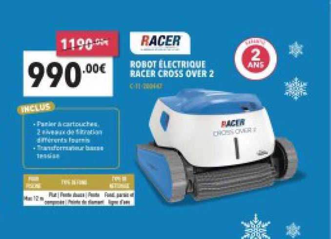 robot électrique racer cross over 2