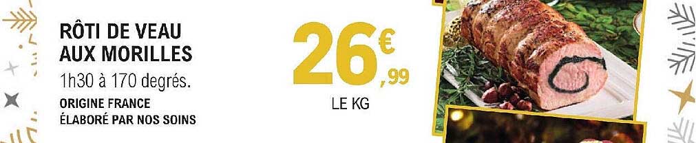 Rôti De Veau Aux Morilles
