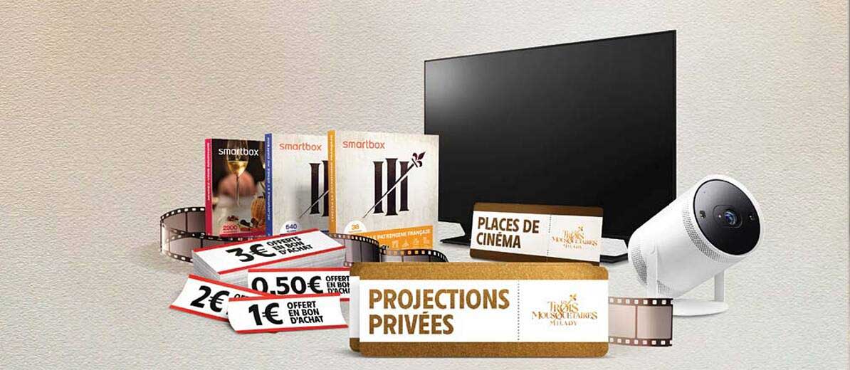 smartbox : projections privées