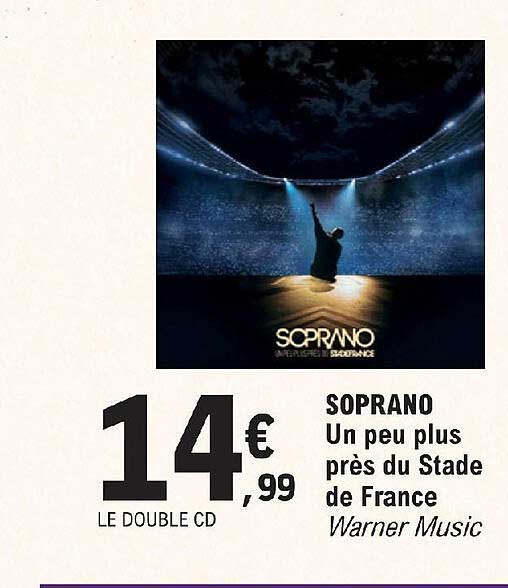 soprano - un peu plus près du stade de france