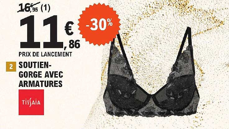 soutien-gorge avec armatures tissaia