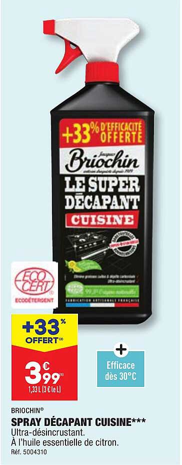 Spray Décapant Cuisine Briochin