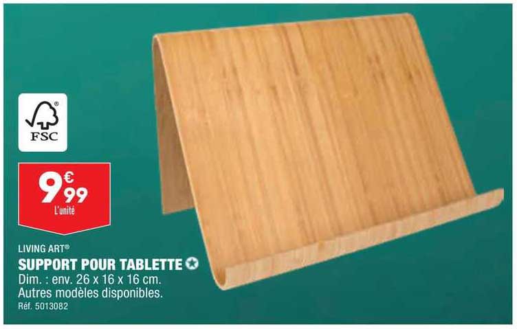Support Pour Tablette Living Art