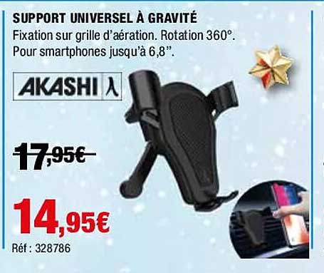 support universel à gravité