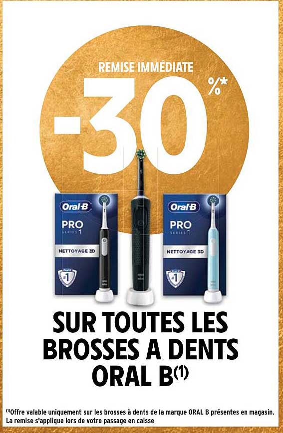 Sur Toutes Les Brosses A Dents Oral B