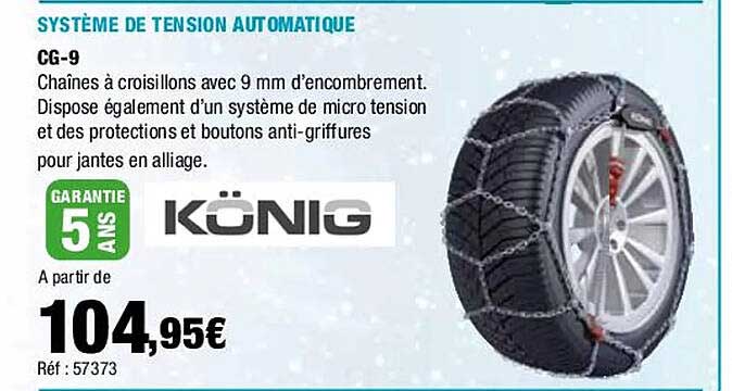 système de tension automatique cg-9