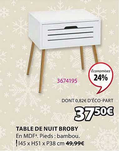Table De Nuit Broby