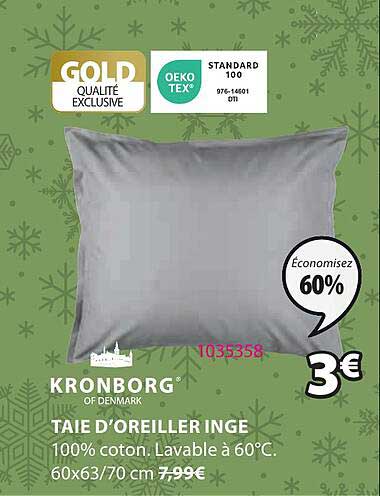 taie d'oreiller inge kronborg