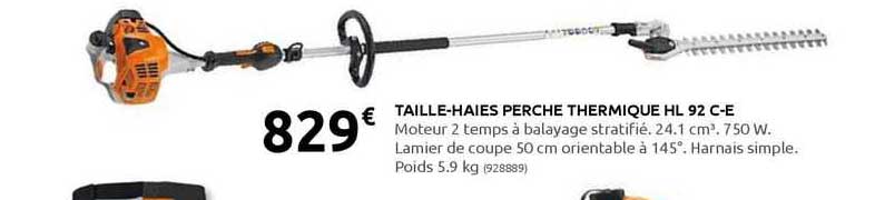 taille-haies perche thermique hl 92 c-e