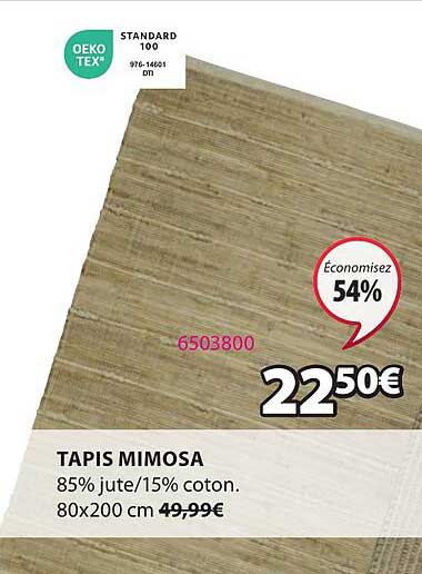 Tapis Mimosa