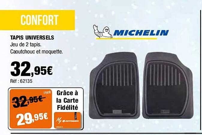 tapis universels michelin