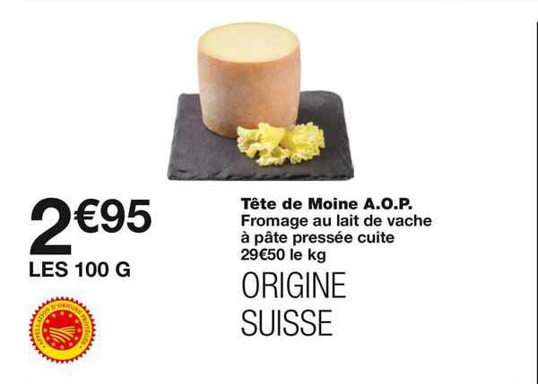 tête de moine a.o.p.