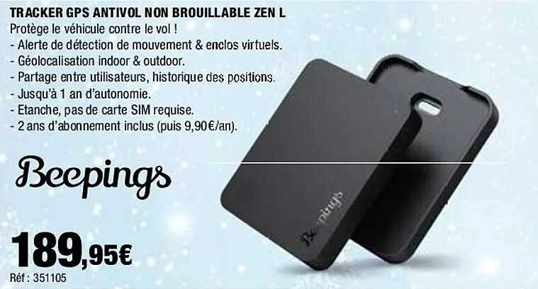 tracker gps antivol non brouillable zen l