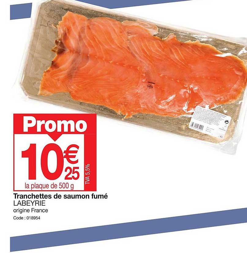 Tranchettes De Saumon Fume Labeyrie