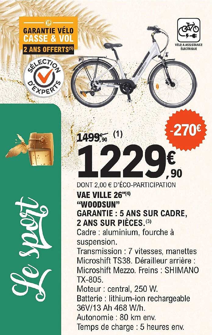 vae ville 26" "woodsun"