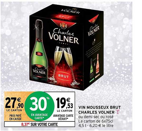 vin mousseux brut charles volner