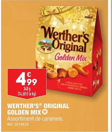 werther's original golden mix