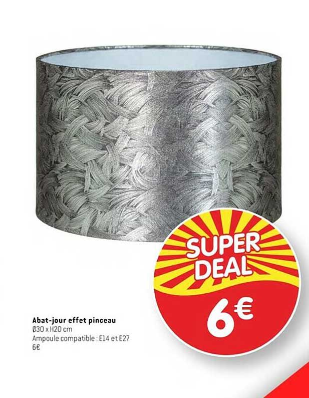 abat-jour effet pinceau