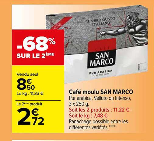 café moulu san marco