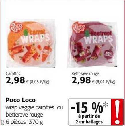 carottes, betterave rouge poco loco