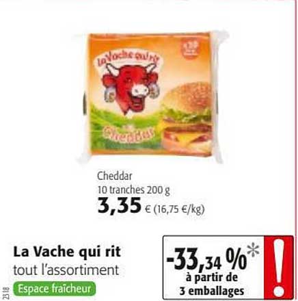 cheddar la vache qui rit