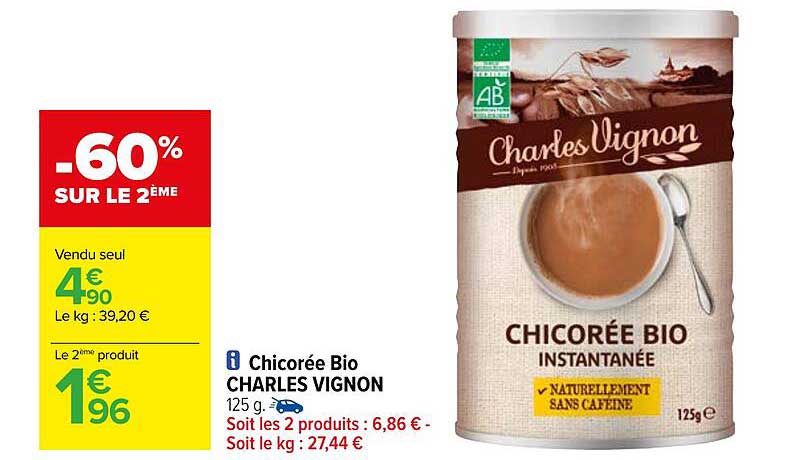 chicorée bio charles vignon