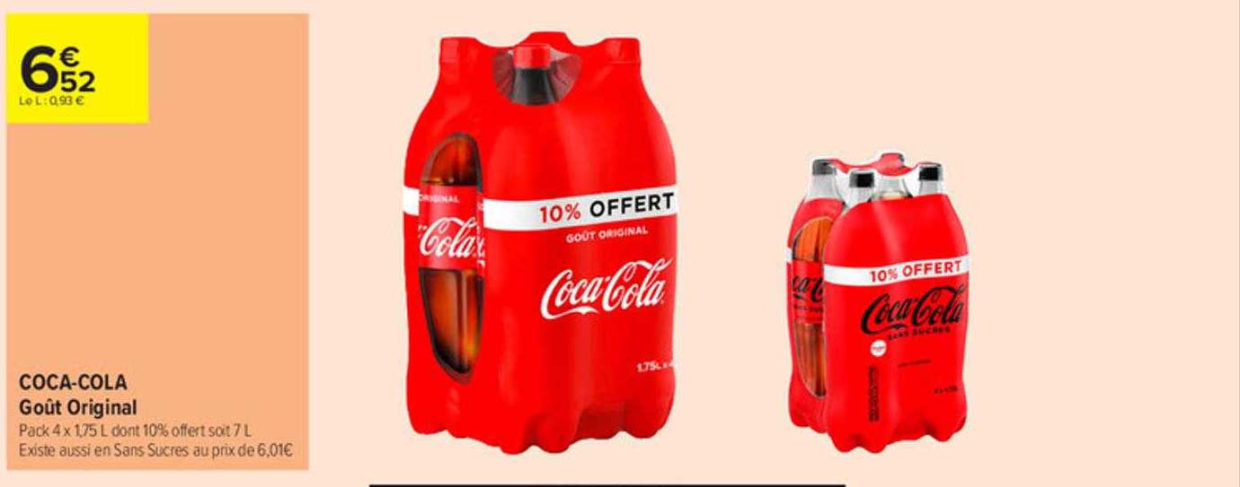 Coca-cola Goût Original