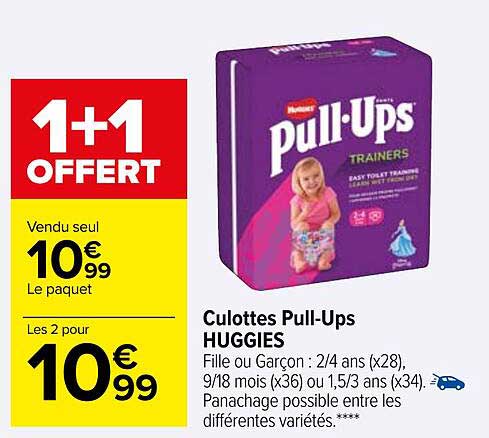 culottes pull-ups huggies