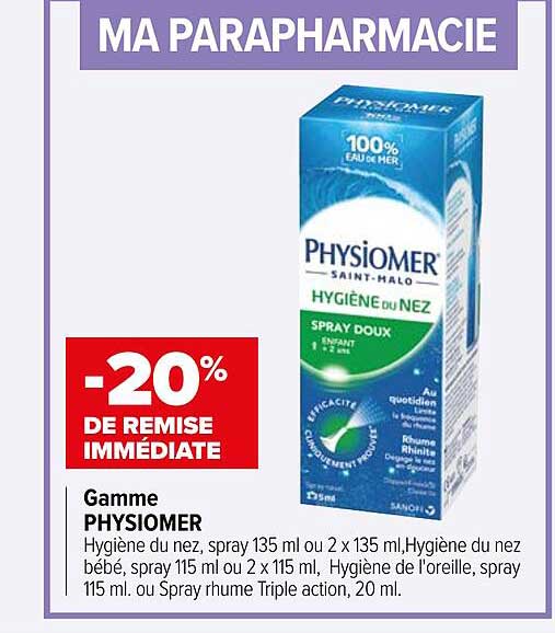 Gamme Physiomer