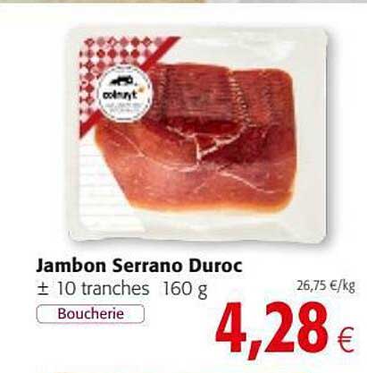 Jambon Serrano Duroc