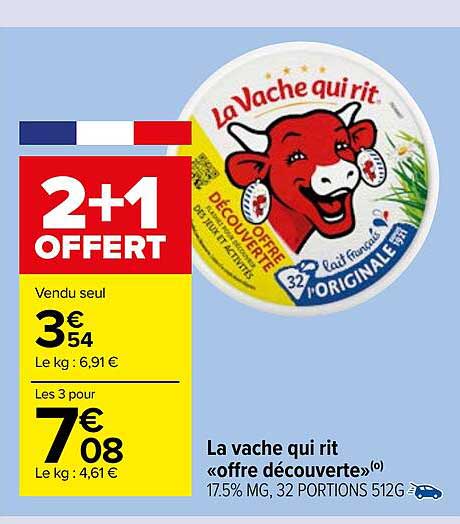 la vache qui rit "offre découverte"