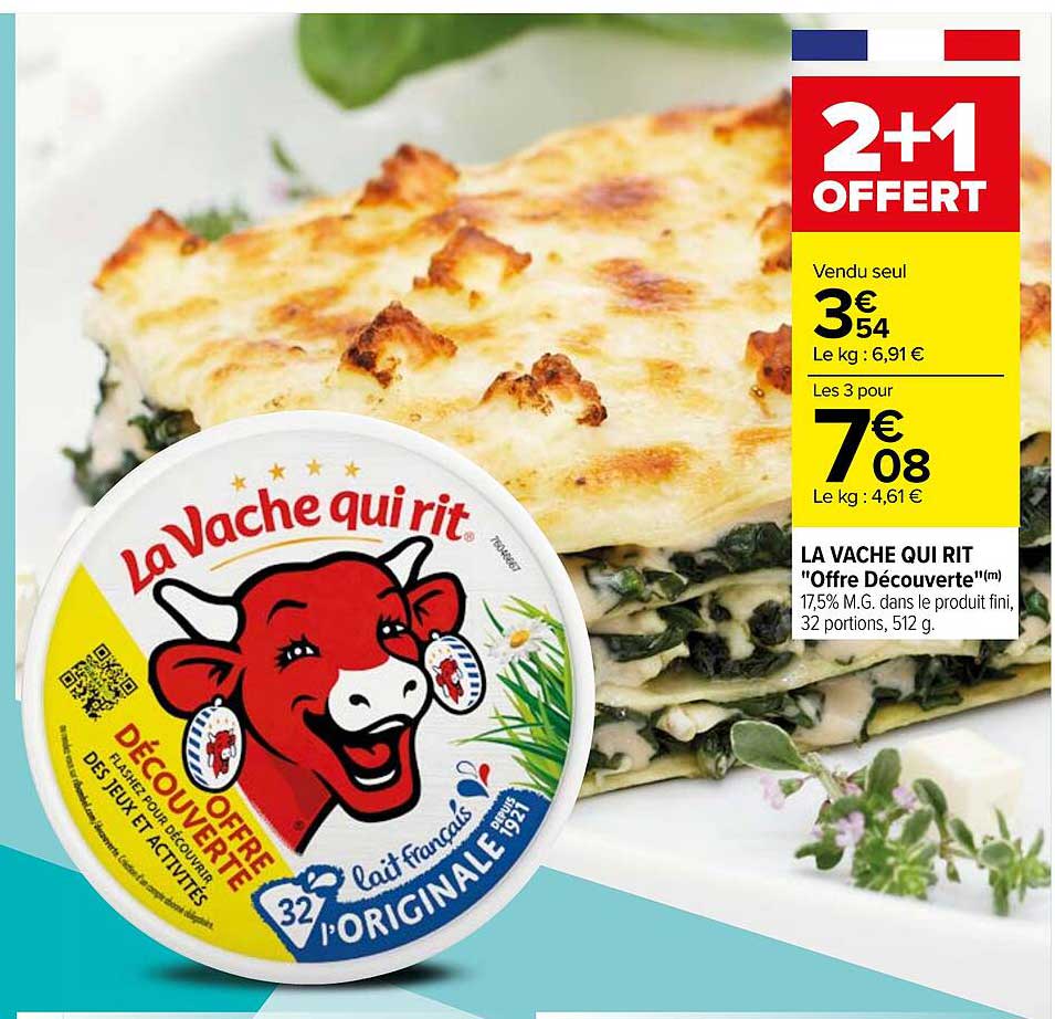 la vache qui rit "offre découverte"