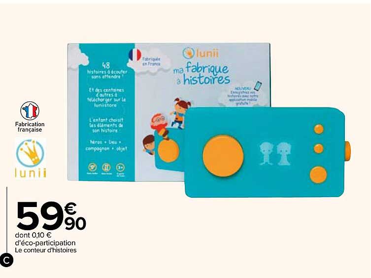 le conteur d'histoires lunii