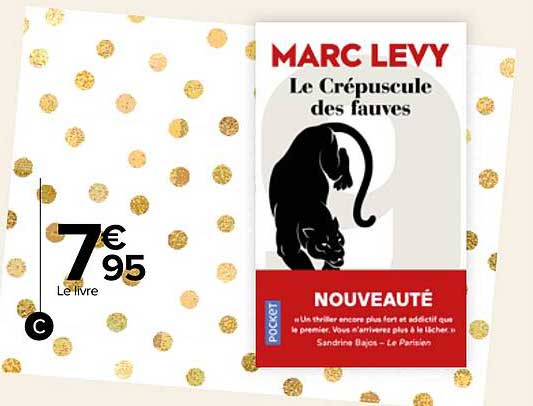 le livre le crépuscule des fauves - marc levy