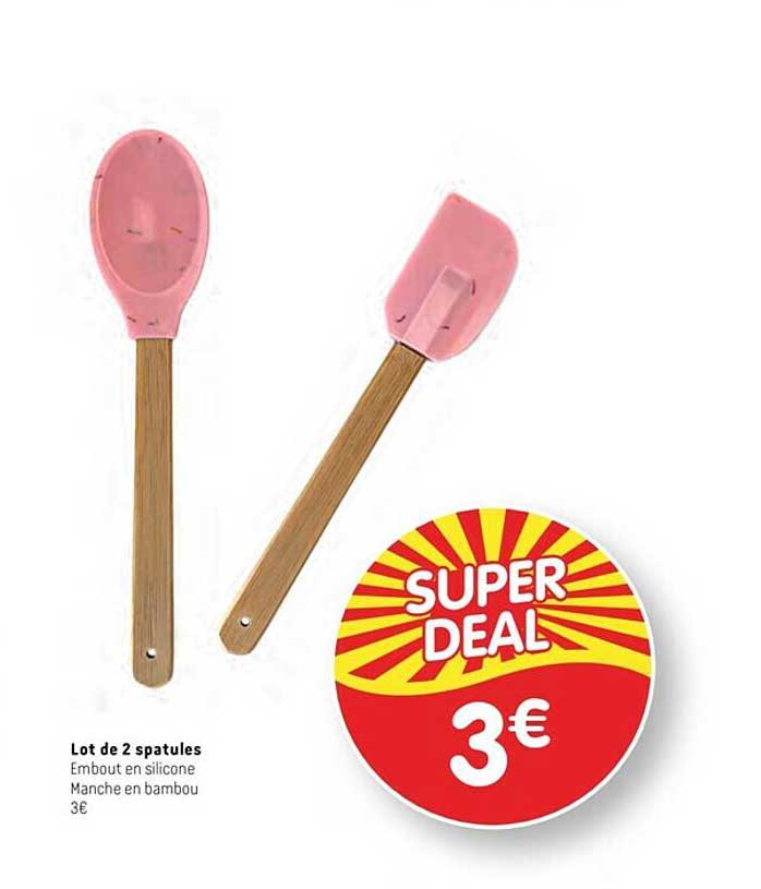 Lot De 2 Spatules