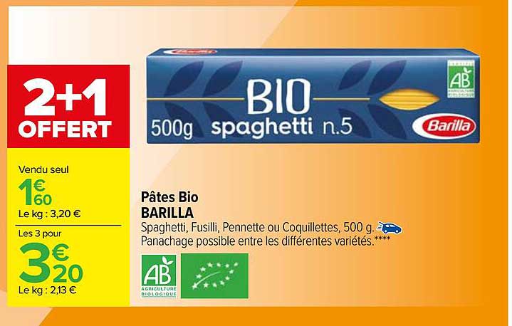 Pâtes Bio Barilla