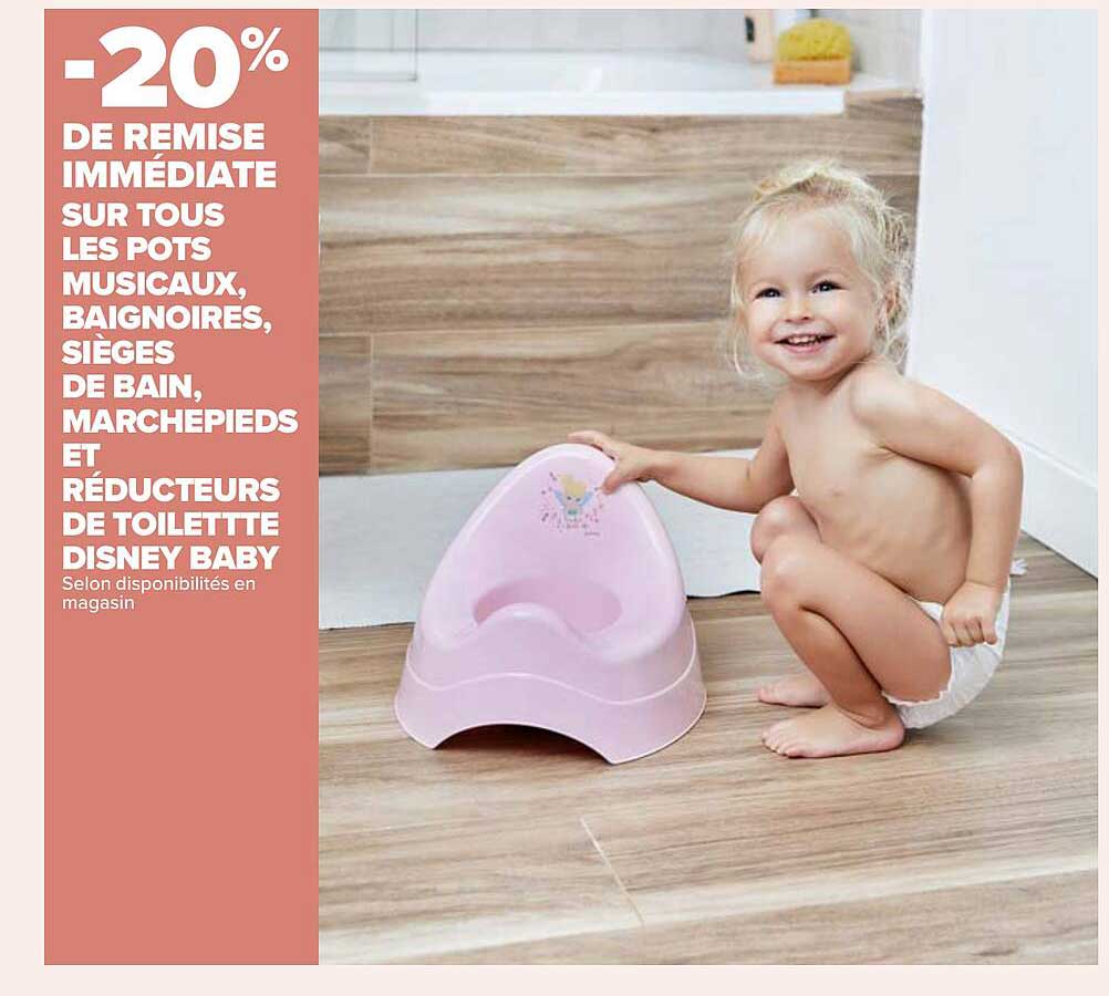Pots Musicaux, Baignoires, Sièges De Bain, Marchepieds Et Réducteurs De Toilette Disney Baby
